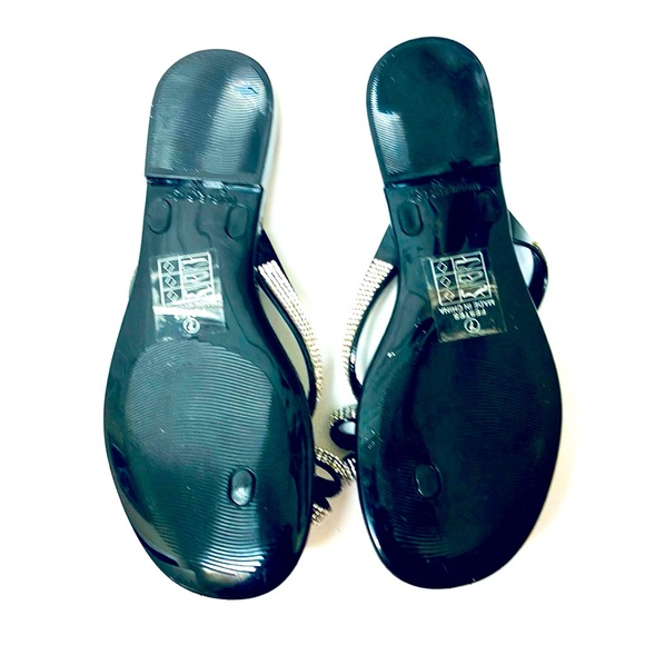 Nicole Miller Rhinestone Sandals - Picture 5 of 12